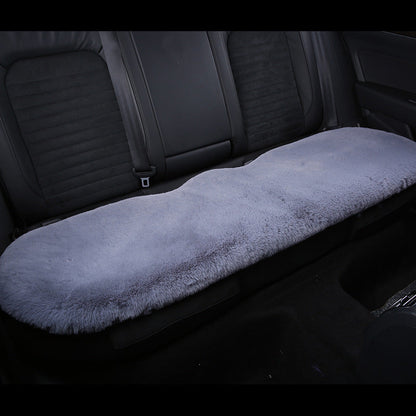 Cozy Short Rabbit Plush Car Seat Pad