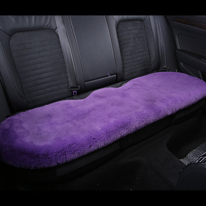 Cozy Short Rabbit Plush Car Seat Pad
