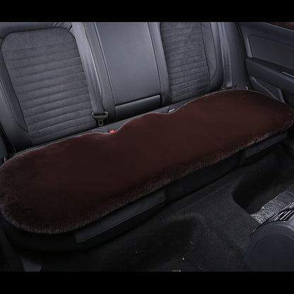 Cozy Short Rabbit Plush Car Seat Pad