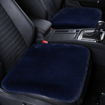 Cozy Short Rabbit Plush Car Seat Pad
