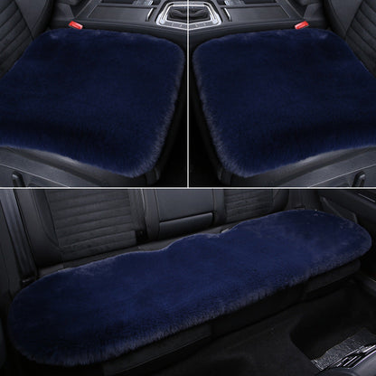 Cozy Short Rabbit Plush Car Seat Pad