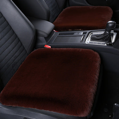Cozy Short Rabbit Plush Car Seat Pad
