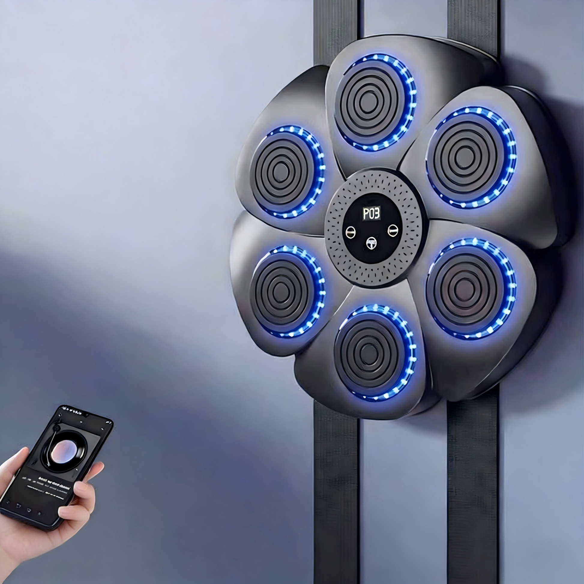 Wireless Home Boxing Punching Bag System - Fesara