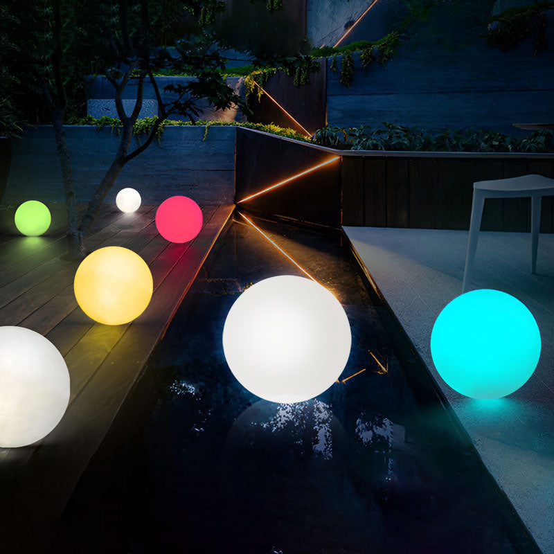 Glowing LED Orb Table Lamp - Fesara