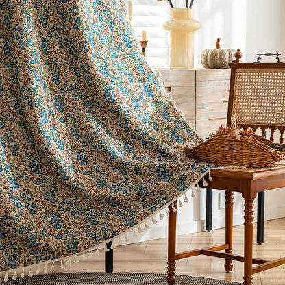 Rustic Farmhouse Style Window Curtain