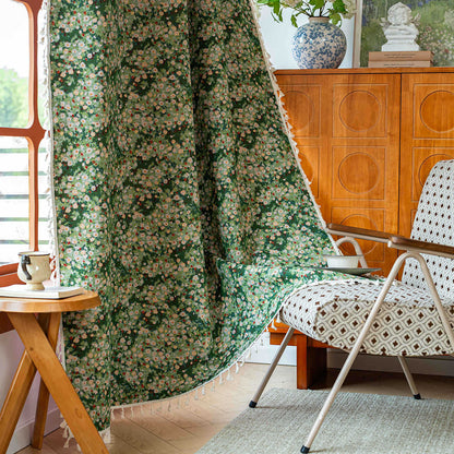 Rustic Farmhouse Style Window Curtain