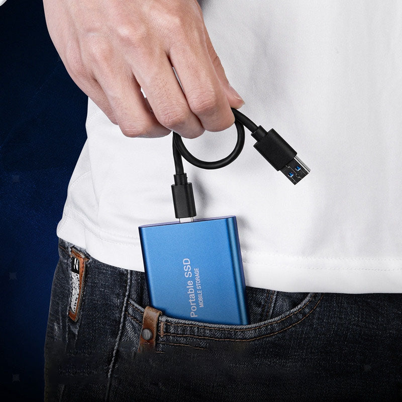 Fast 1TB Portable Solid State External Drive