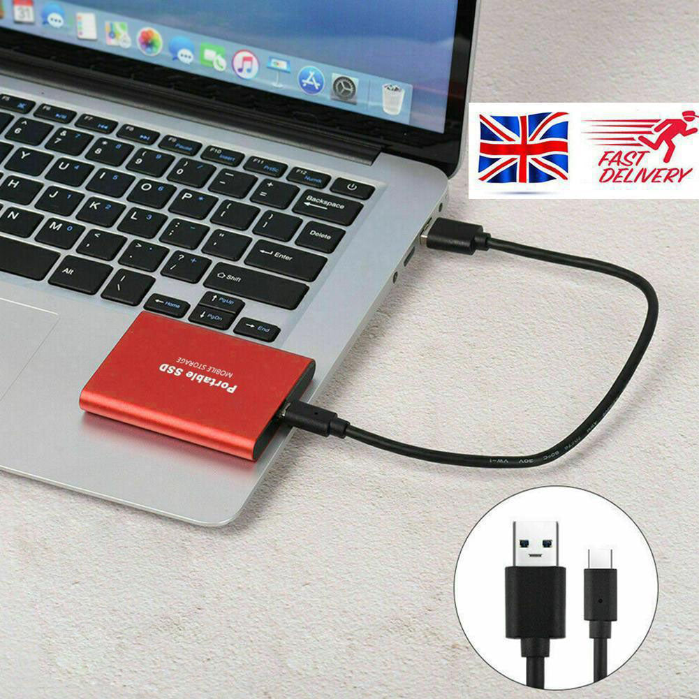 Fast 1TB Portable Solid State External Drive