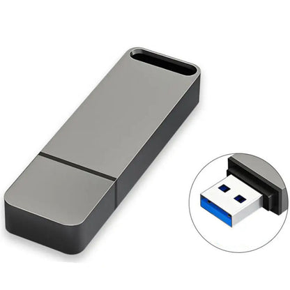 Large Capacity Metal USB 4TB External Drive