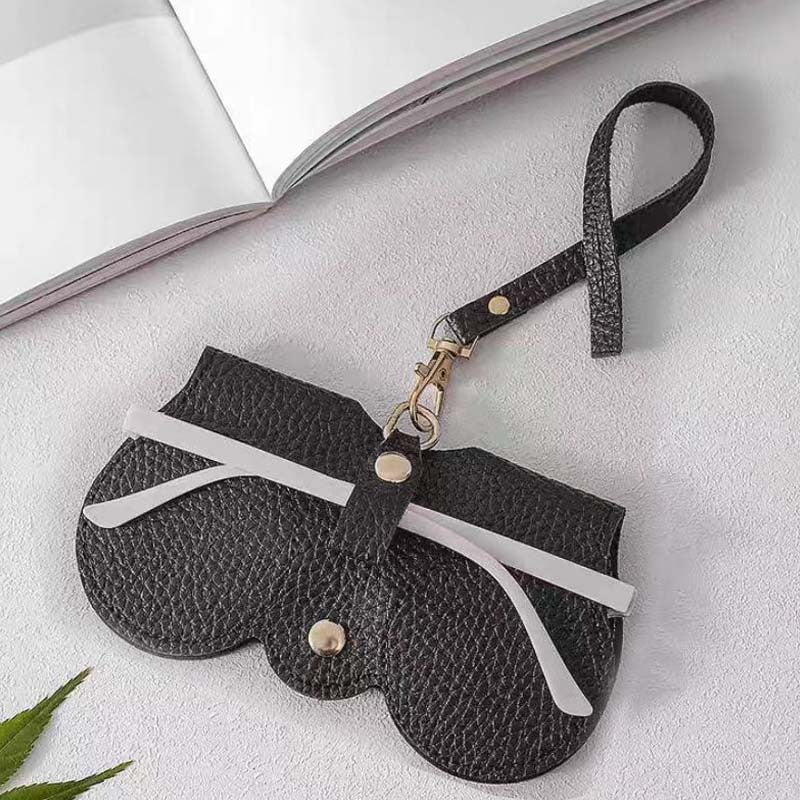 Stylish Leather Glasses Pouch for Travel