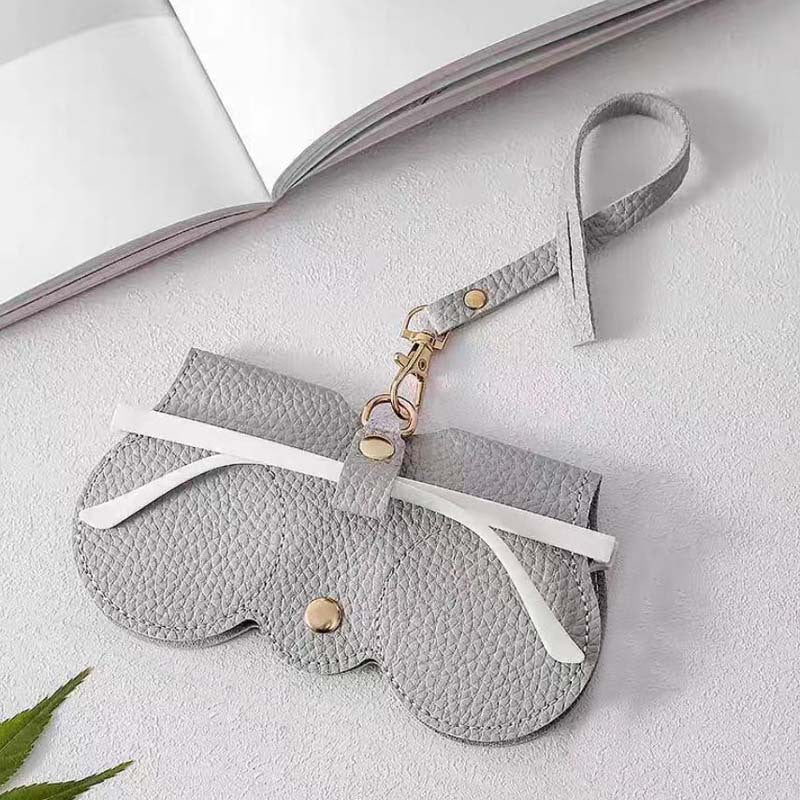 Stylish Leather Glasses Pouch for Travel