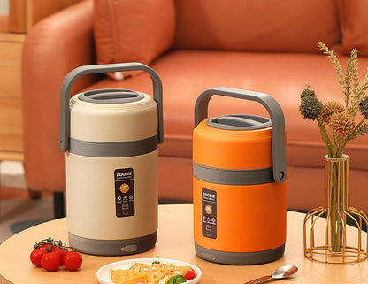 Insulated USB Heated Lunch Box for Office Use - Fesara