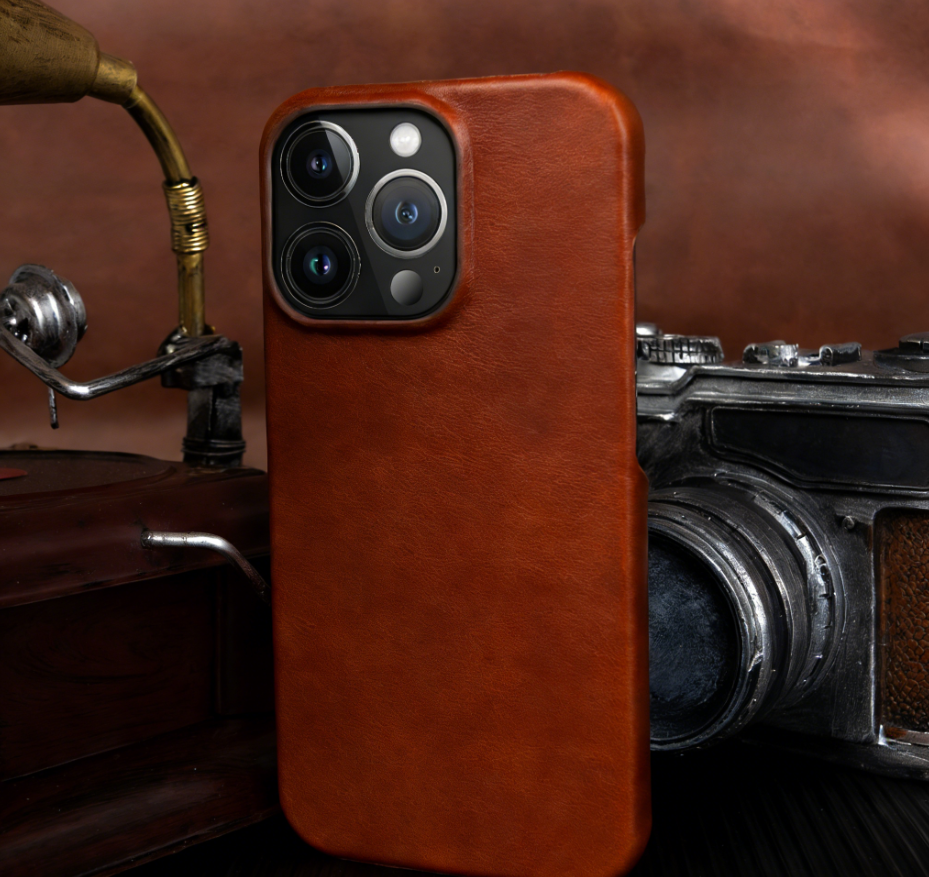 Luxury Real Leather iPhone Case