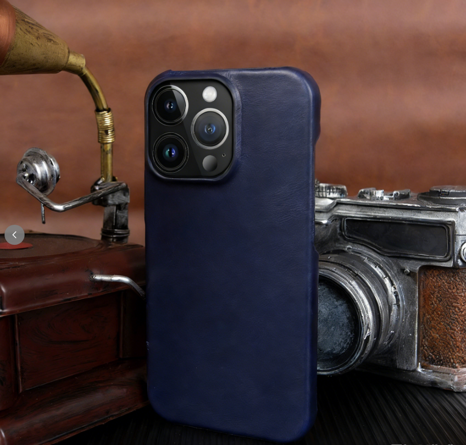 Luxury Real Leather iPhone Case