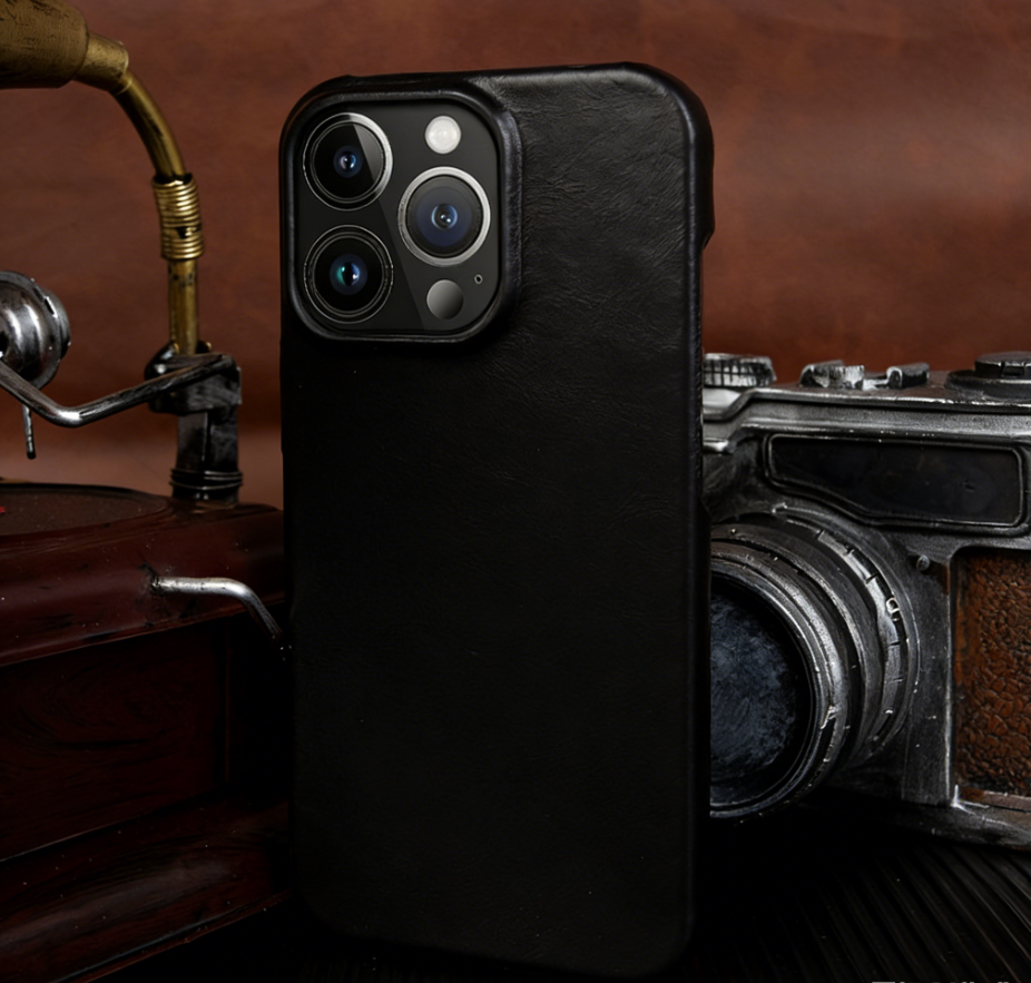 Luxury Real Leather iPhone Case