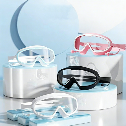 Kids Waterproof Swim Goggles 2 Pack Anti Fog Pool