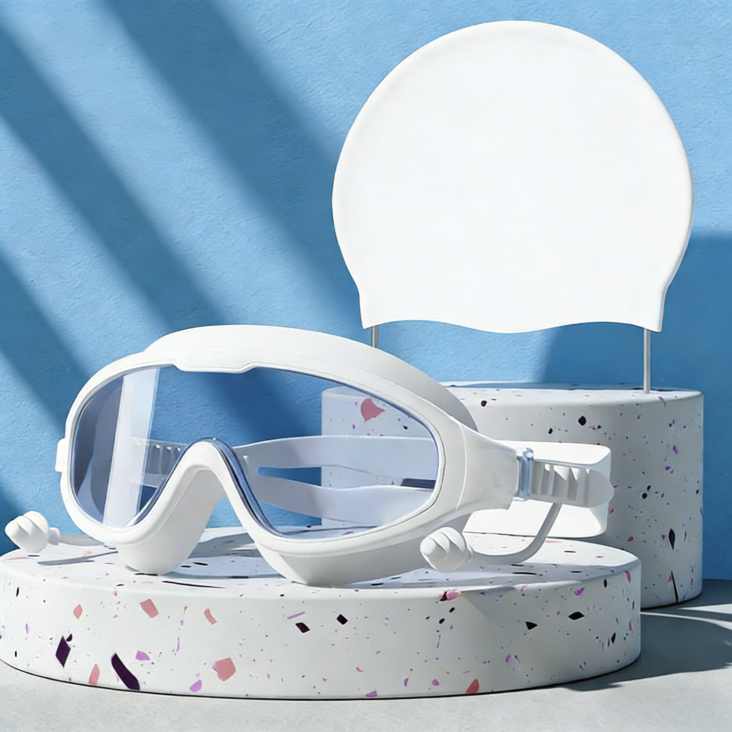 Kids Waterproof Swim Goggles 2 Pack Anti Fog Pool