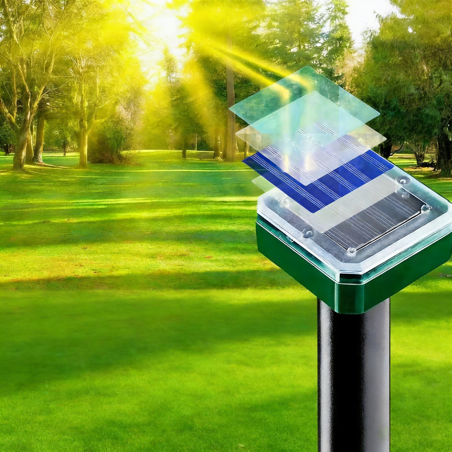 Outdoor Solar Powered Rodent Repeller - Fesara