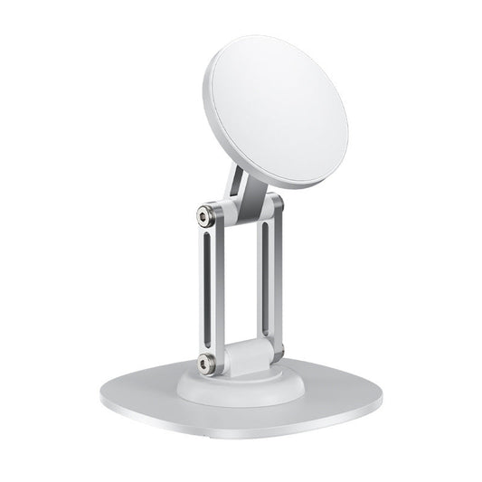 Adjustable Metal Phone Holder with Strong Magnetic Base - Fesara