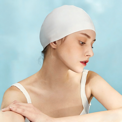 Soft Silicone Swim Cap for Kids and Adults Waterproof