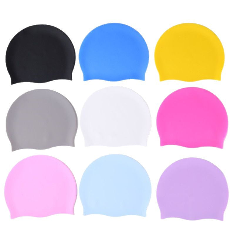 Soft Silicone Swim Cap for Kids and Adults Waterproof