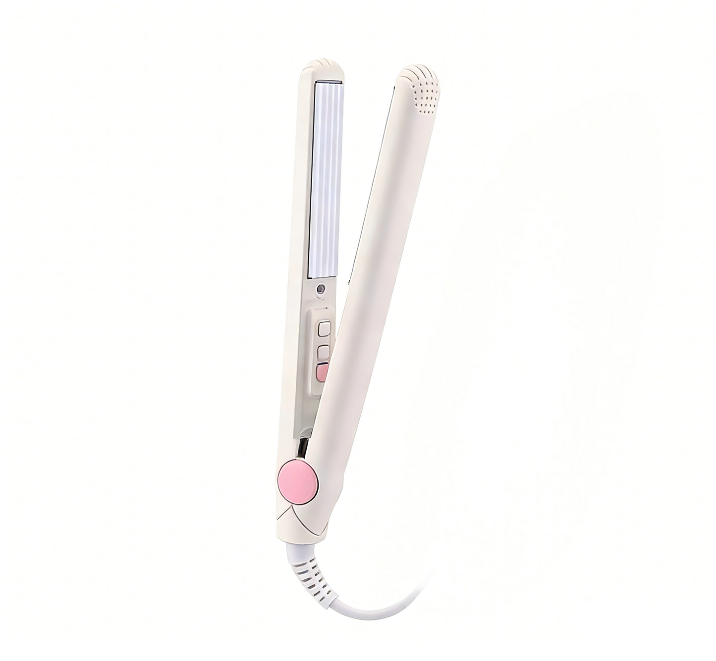 Compact Travel Hair Straightener Curler 2 Piece Set