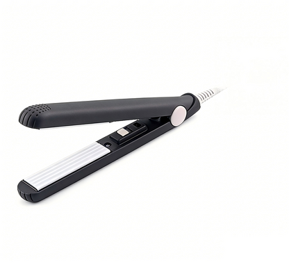 Compact Travel Hair Straightener Curler 2 Piece Set