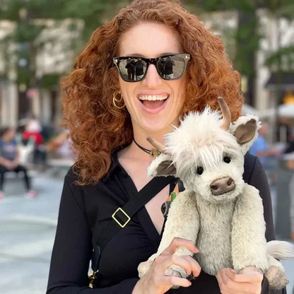 Soft Highland Cow Stuffed Animal Toy