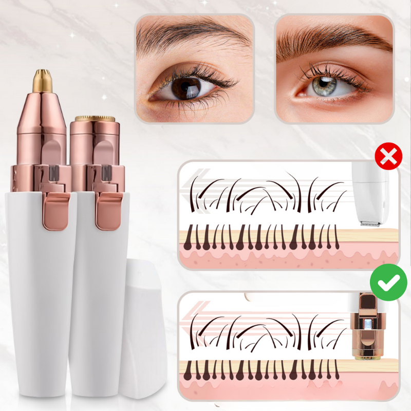 Precise Brow Trimmer for Face and Eyebrows