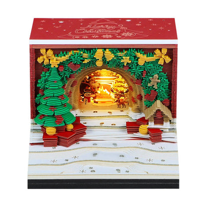 Fun Holiday Desk Calendar Lamp