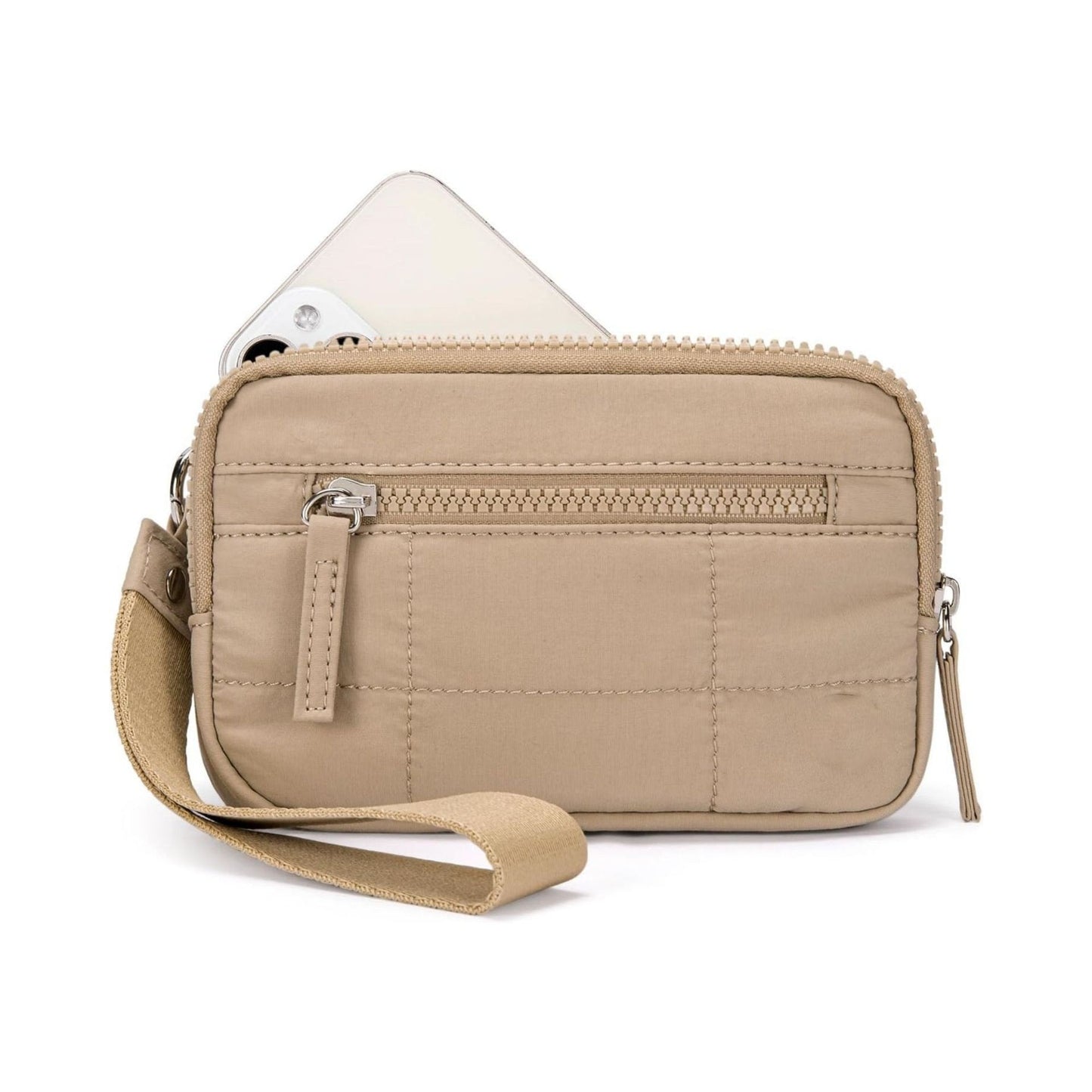 Fesara | Fashionable Nylon Wristlet Purse with Many Pockets