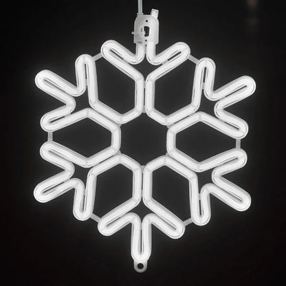 Variant image for Elegant Snowflake LED Lights - Weather Resistant, Energy Efficient, Indoor/Outdoor Decor-2