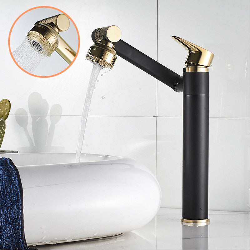 Stylish Bathroom Sink Faucet with Hot Cold Mixer