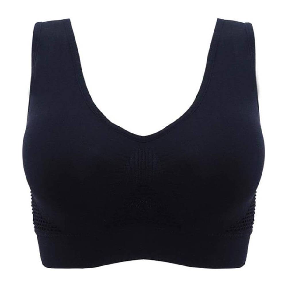 Airy Comfort - 3-Piece Bra Set with Push-Up Design & Honeycomb Texture-3