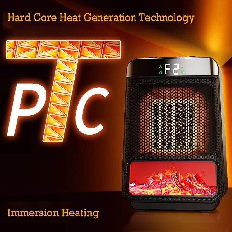 Fast Electric Space Heater for Big Rooms