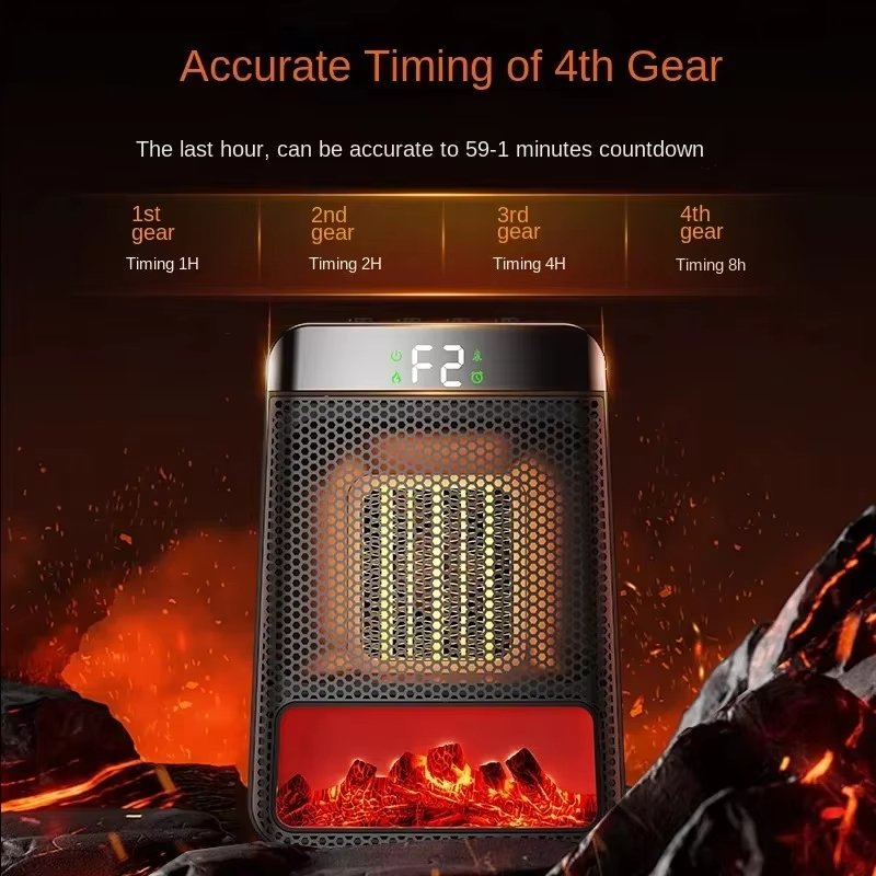 Efficient Electric Space Heater for Warm Large Rooms