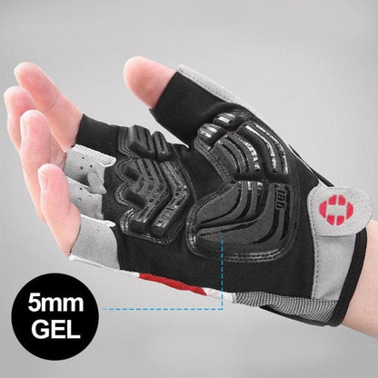 Comfortable Gel Padded Bike Gloves for Men Women - Fesara