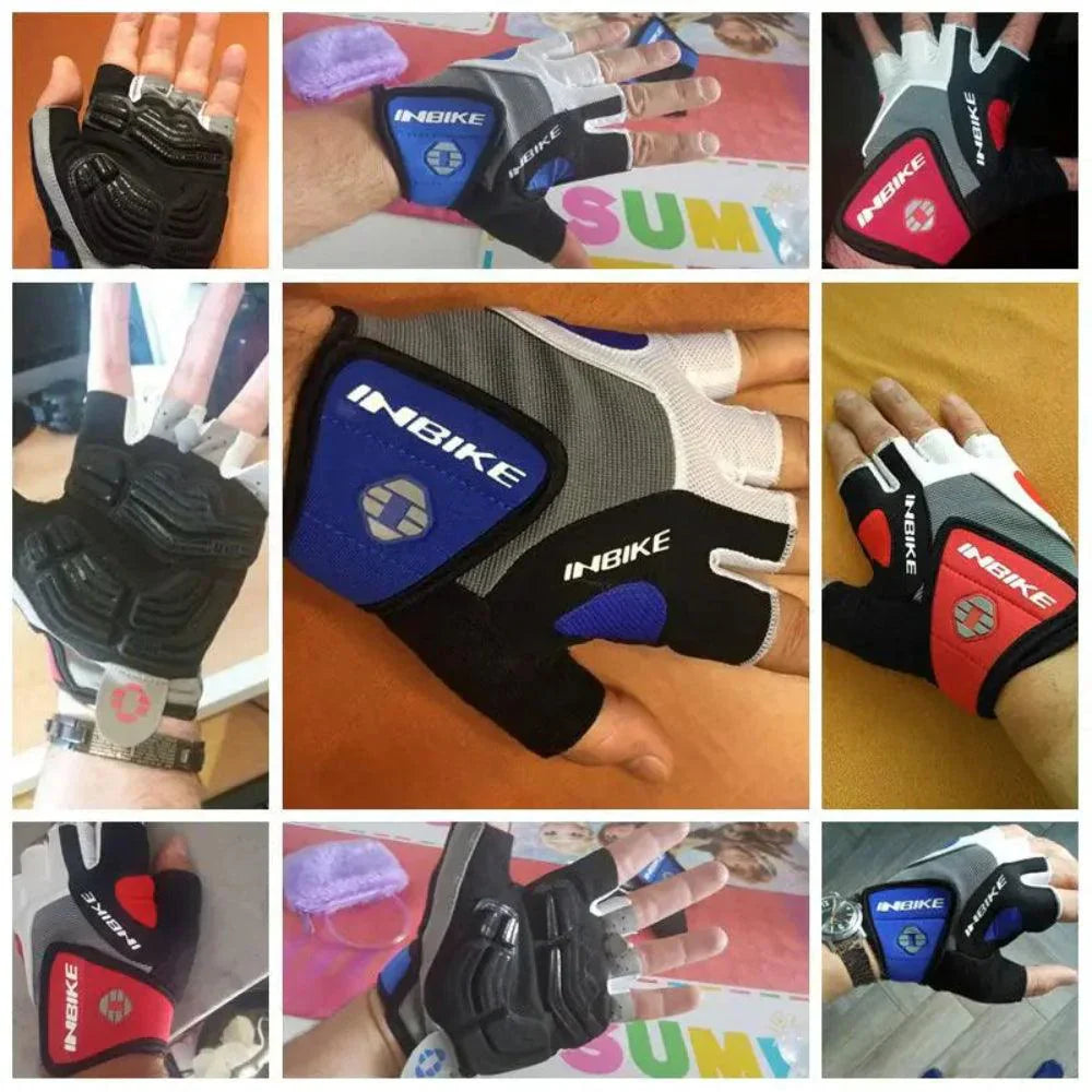 Comfortable Padded Bike Gloves for Men and Women