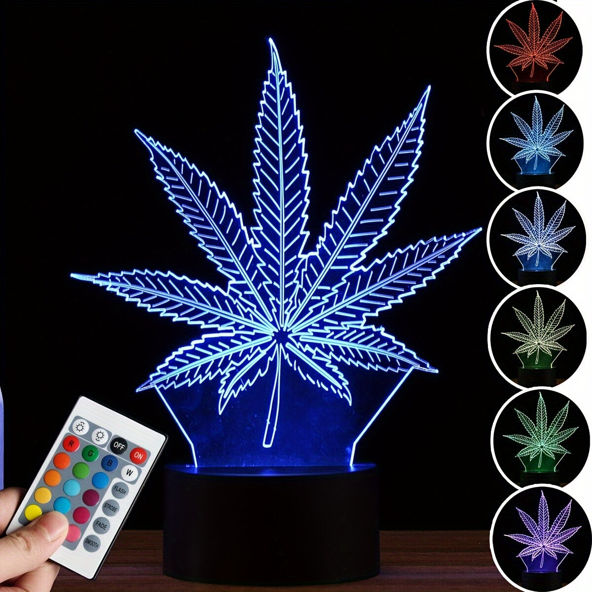 Unique Hemp Design Table Lamp