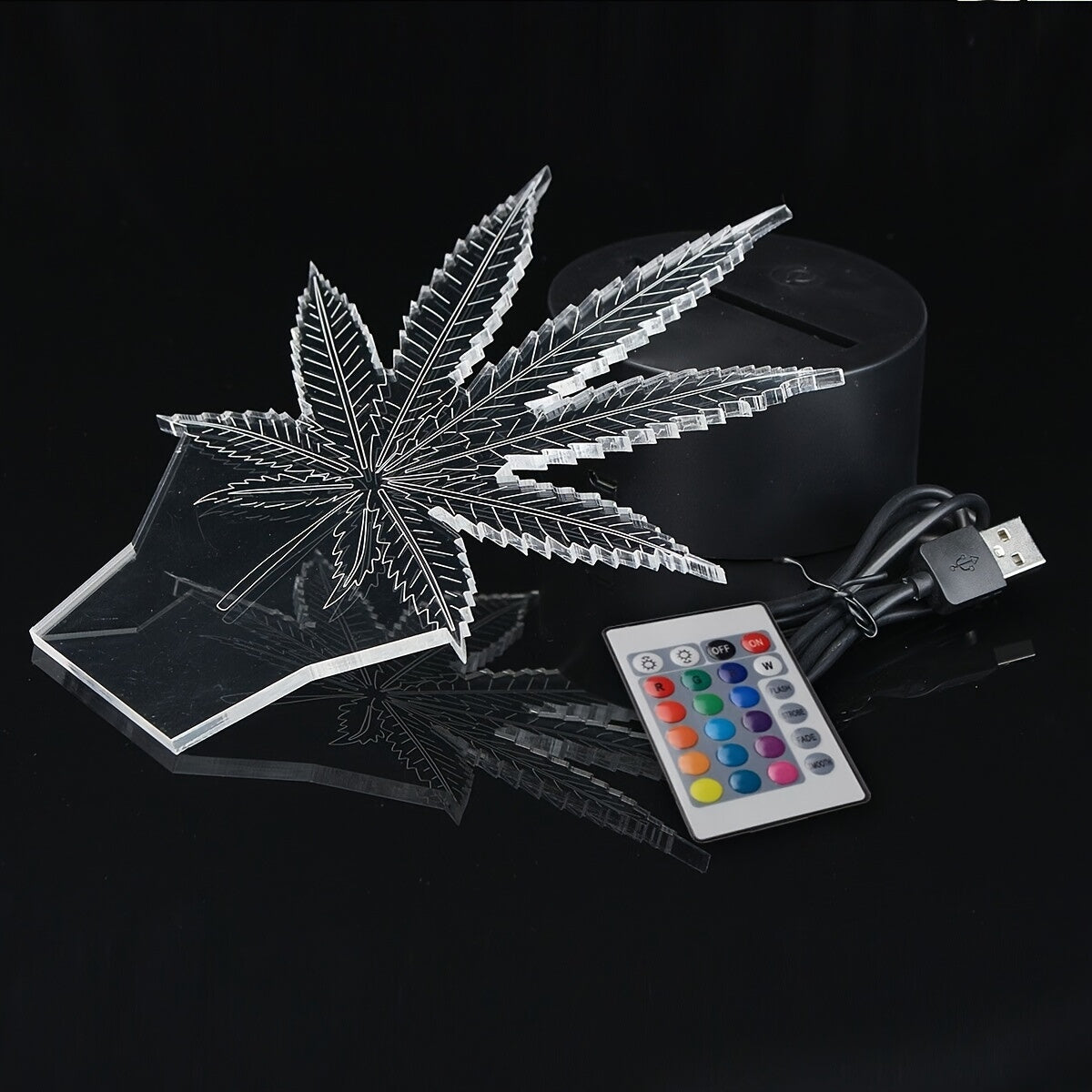 Unique Hemp Design Table Lamp