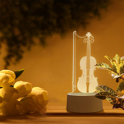 Beautiful Globe Cello Table Lamp