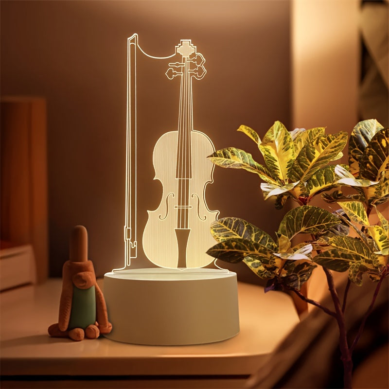Beautiful Globe Cello Table Lamp
