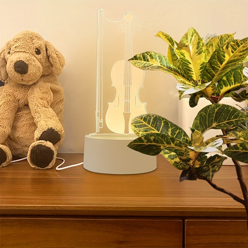 Beautiful Globe Cello Table Lamp