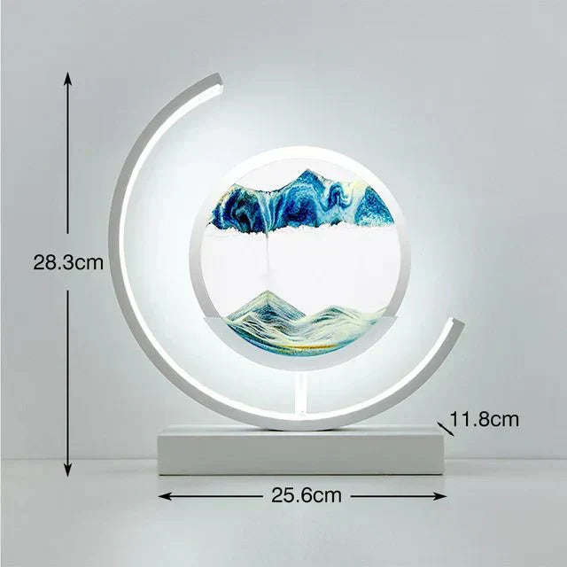 Modern 3D LED Table Lamp Elegant Home Decor