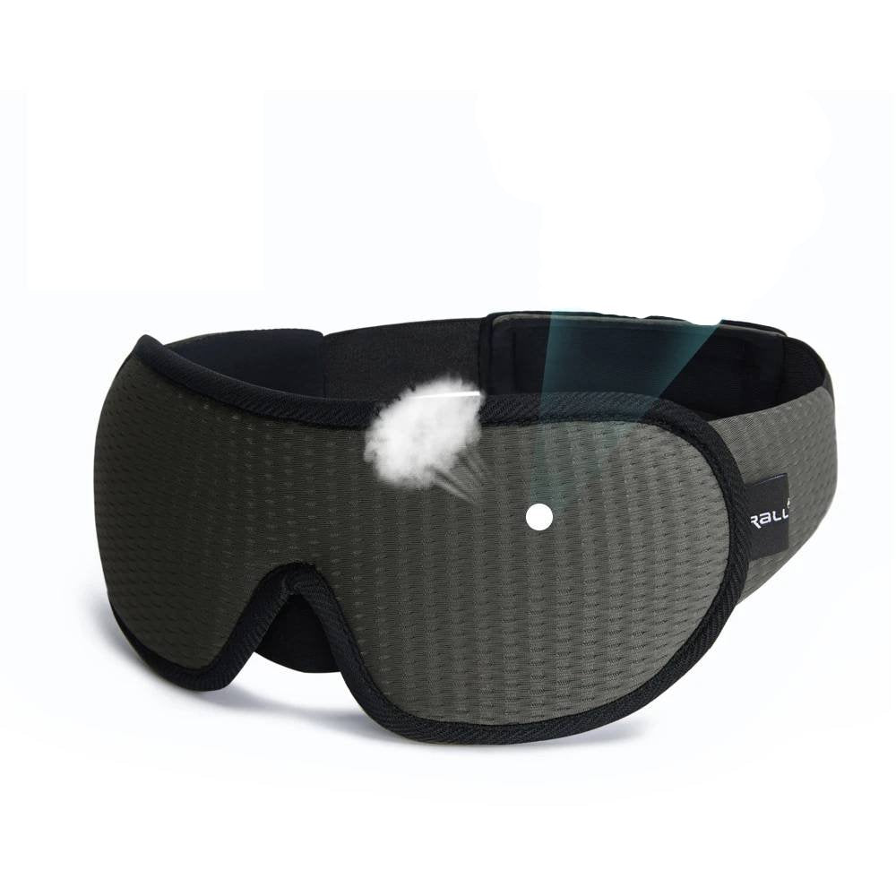 3D Contoured Memory Foam Sleep Mask - Best Eye Mask for Complete Darkness-6