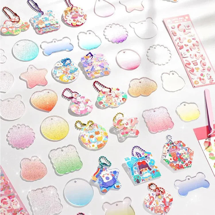 Fun DIY 3D Vinyl Sticker Set Waterproof Decals