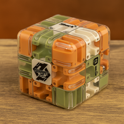 Challenging 3D Brain Teaser Puzzle Cube