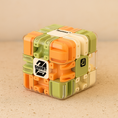 Challenging 3D Brain Teaser Puzzle Cube