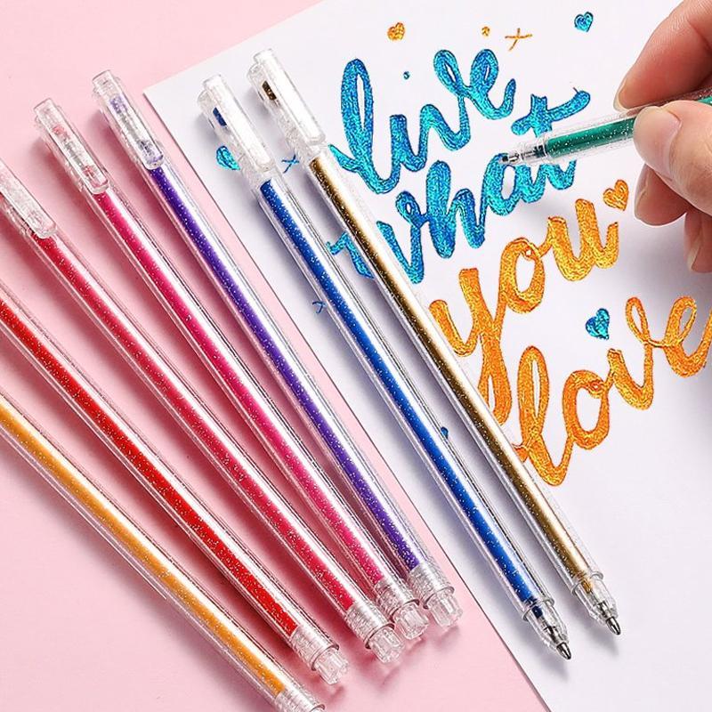 Vibrant Gel Pens for Adult Coloring