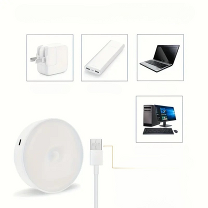 Bright Wireless LED Nightlight Set of 3
